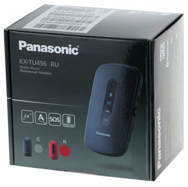 Купить Телефон Panasonic KX-TU456RU, красный