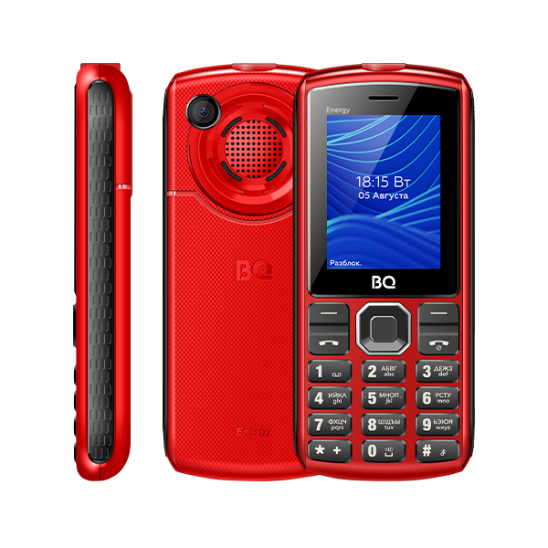 Купить Мобильный телефон BQ 2452 Energy Red+Black