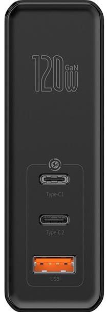 Купить Сетевое зарядное устройство Baseus GaN Mini Quick Charger 120W CCGAN-J01 (Black)