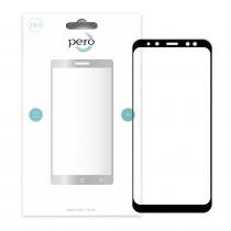 Купить Защитное стекло PERO 2.5D для Samsung Galaxy A8, чёрное