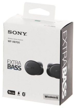Купить Беспроводные наушники Sony WF-XB700 black