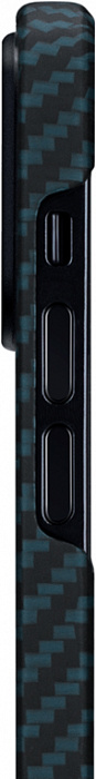 Купить Чехол Pitaka MagEZ (KI1208PM) для iPhone 12 Pro Max (Black/Blue) 1178276