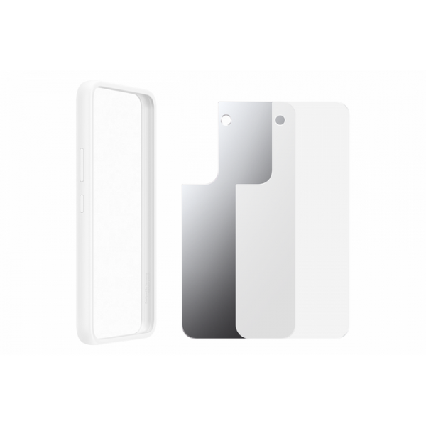 Купить Чехол-книжка SAMSUNG EF-MS901CWEGRU Frame Cover для Galaxy S22, белый с рамкой