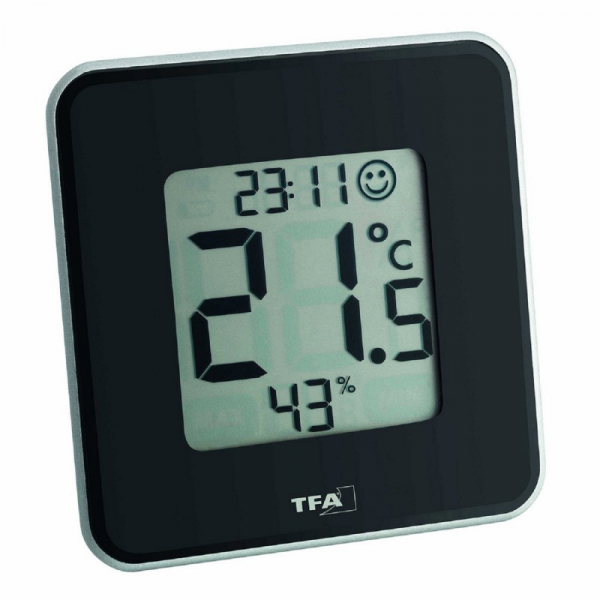 Купить Цифровой термогигрометр TFA 30.5021.01, черный