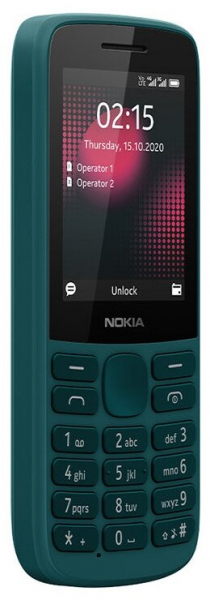 Купить Телефон Nokia 215 4G Dual Sim Cyan