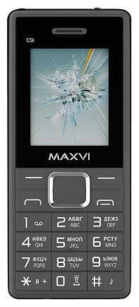 Купить Мобильный телефон Maxvi C9i grey-black
