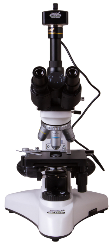 Купить Микроскоп цифровой Levenhuk MED D25T, тринокулярный