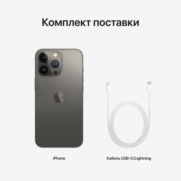 Купить Apple iPhone 13 Pro-Pro Max графитовый