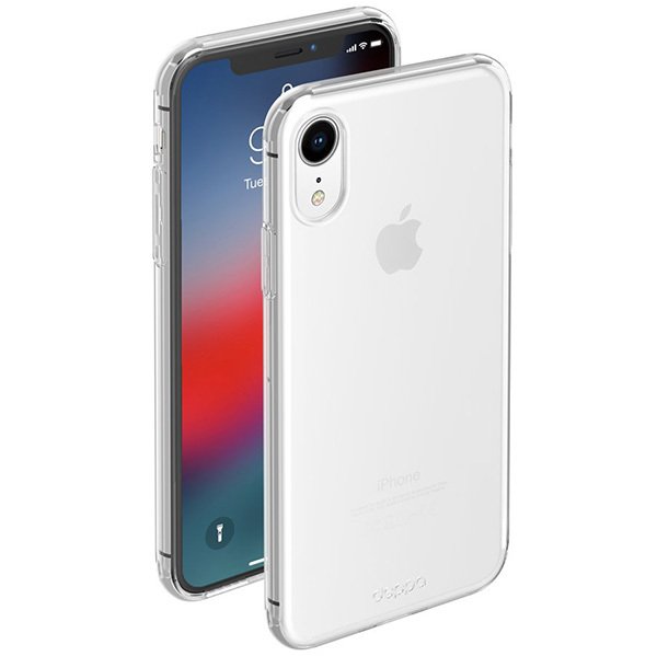 Купить Накладка силикон iBox Crystal для iPhone XR 6.1" прозрачный
