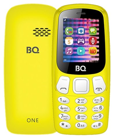 Купить Мобильный телефон BQ-1844 One Yellow