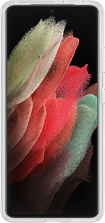 Купить Чехол-накладка Samsung Clear Standing Cover для Galaxy S21 Ultra, прозрачный (EF-JG998CTEGRU)