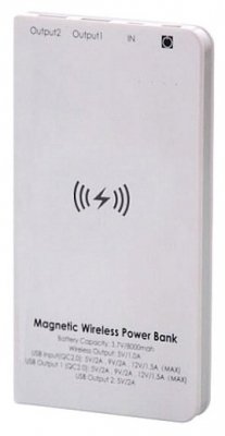 Купить Аккумулятор Elari MagnetPower 7800 White