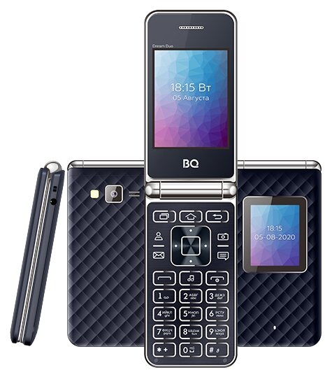 Купить Мобильный телефон BQ 2446 Dream Duo Dark Blue