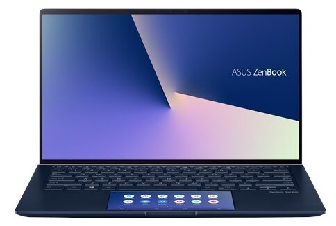Купить Ноутбук ASUS UX434FQ-A5037R 14.0" FullHD/Intel Core i7 10510U/16Gb/1Tb SSD/NVIDIA MX350 2Gb/Win10Pro Blue (90NB0RM5-M01680)