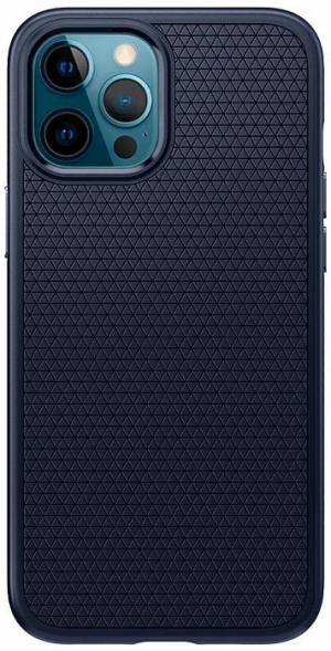 Купить Чехол Spigen Liquid Air (ACS02247) для iPhone 12 Pro Max (Navy) (1191837)
