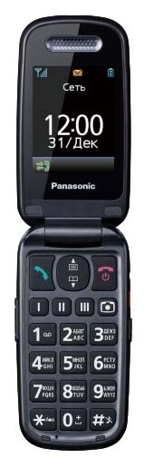 Купить Мобильный телефон Телефон Panasonic KX-TU456RU, красный