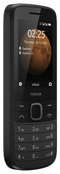 Купить Телефон Nokia 225 4G Dual Sim Black