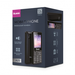 Купить Мобильный телефон Olmio A25 Black