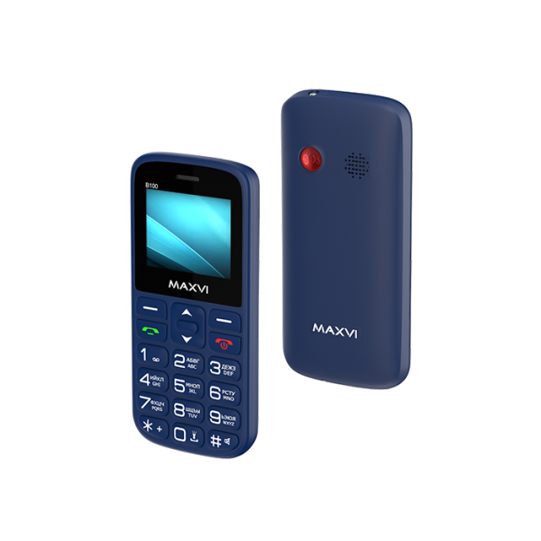 Купить Мобильный телефон Телефон Maxvi B100 blue