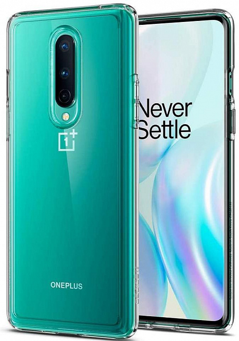 Купить Чехол Spigen Ultra Hybrid (ACS00829) для OnePlus 8 (Clear)