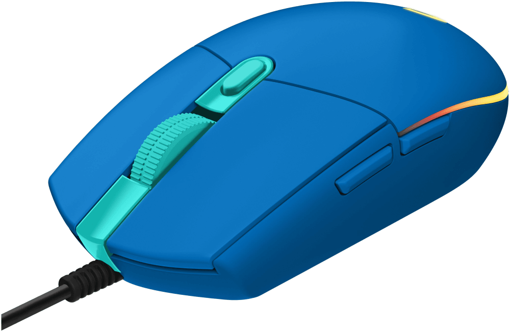 Купить Мышь игровая Logitech G102 BLUE - EER - Lightsync (арт. 910-005810, M/N: MU0054)