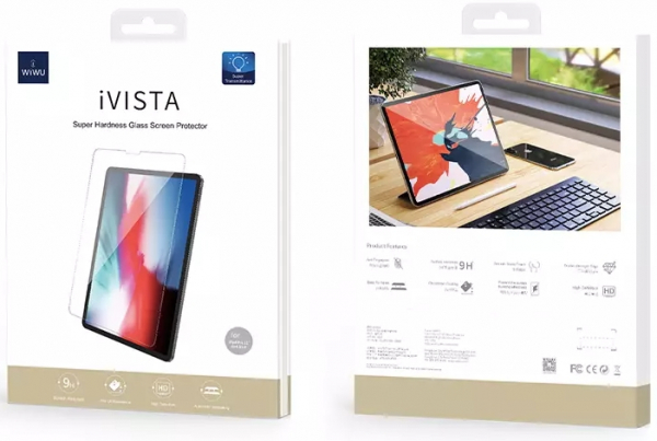 Купить Защитное стекло Wiwu iVISTA (6973218945378) для iPad Pro 11''/iPad Air 4 10.9'' (Clear)