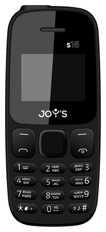 Купить Телефон JOY'S S16 без з/у, черный