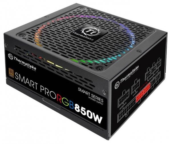 Купить Блок питания Thermaltake Smart Pro RGB PS-SPR-0850FPCBEU-R