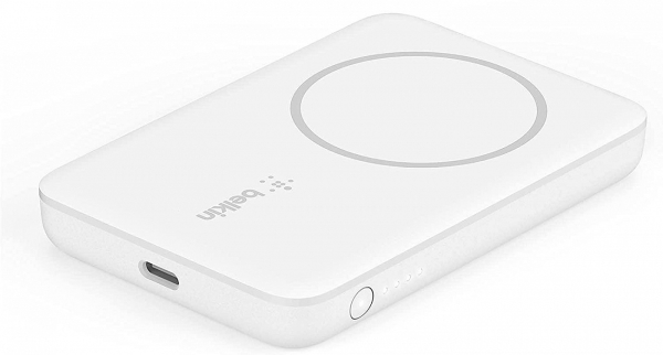 Купить Внешний аккумулятор Belkin Magnetic Wireless 2500mAh (BPD002btWH) для iPhone 12 (White) 1194232