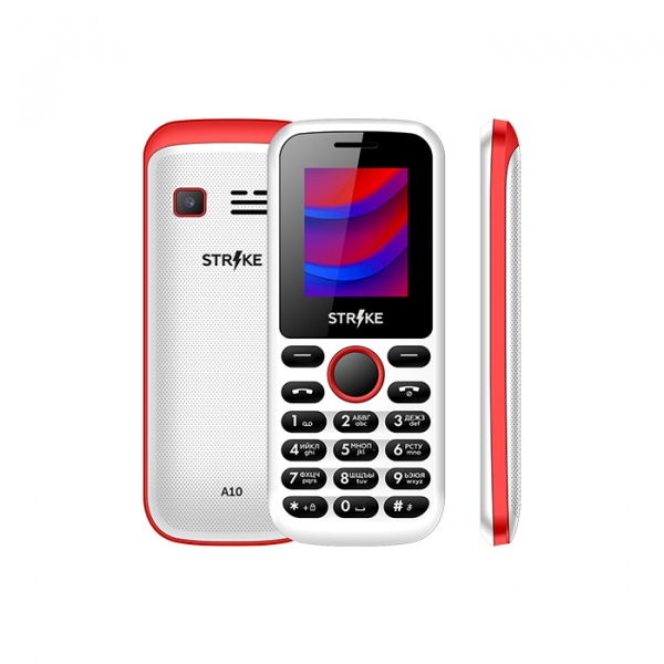 Купить Мобильный телефон Strike A10 White+Red