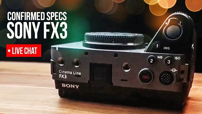 Новая камера Sony FX3