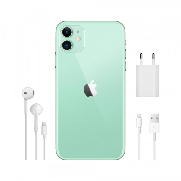 Купить Смартфон Apple iPhone 11 64GB зелёный (MWLY2RU/A)