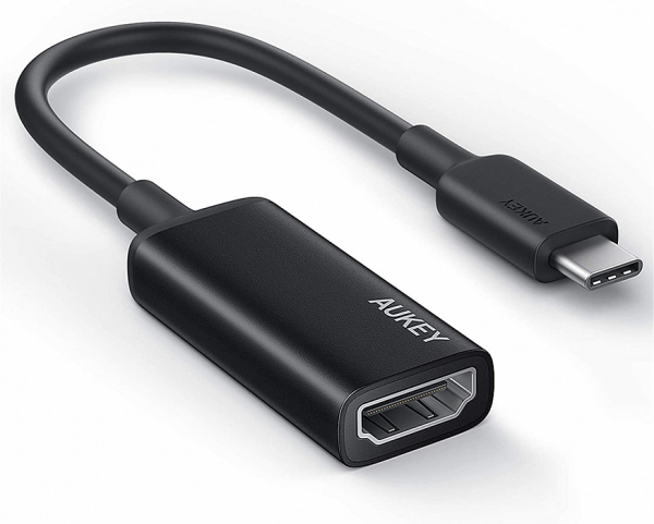 Купить Переходник Aukey CB-A29 USB-C to HDMI-F 2.0 (Black)