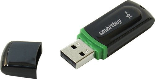 Купить Флеш-диск Флеш диск Smart Buy USB2.0 16Gb Paean черный