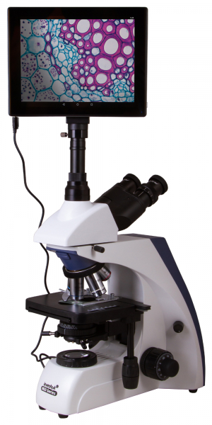 Купить Микроскоп цифровой Levenhuk MED D35T LCD, тринокулярный