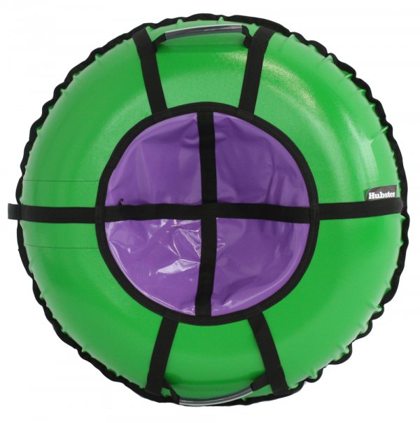 Купить Тюбинг Hubster Ринг Pro зеленый-фиолетовый 80см