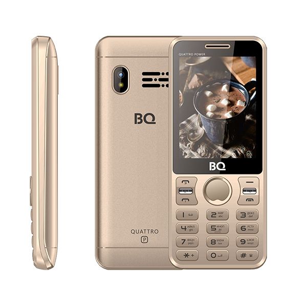 Купить Мобильный телефон BQ 2812 Quattro Power Gold