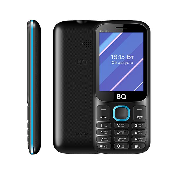 Купить Мобильный телефон BQ 2820 Step XL+ Black+Blue