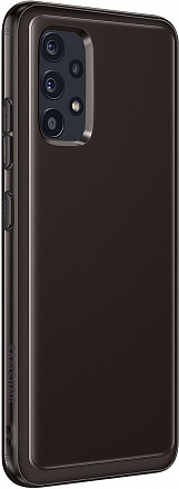 Купить Чехол Samsung Galaxy A32 Soft Clear Cover черный (EF-QA325TBEGRU)