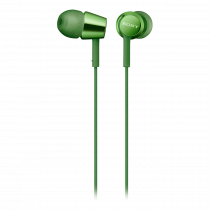 Купить Наушники Sony MDR-EX155AP зеленые