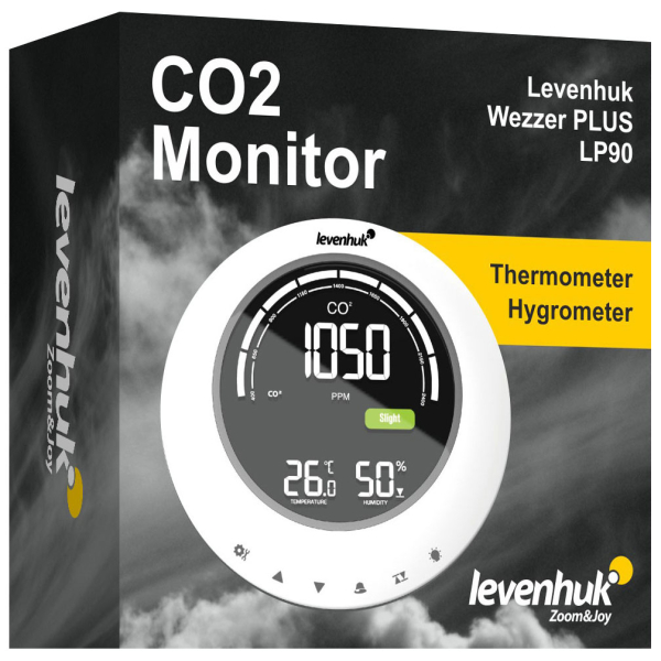 Купить Детектор углекислого газа Levenhuk Wezzer PLUS LP90