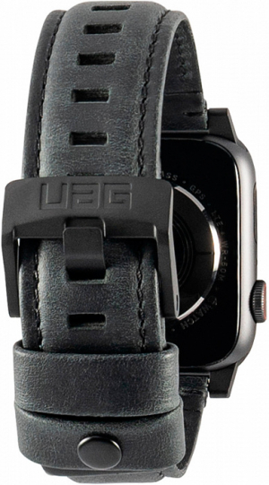 Купить Ремешок UAG Leather Strap black - Watch 44/42 mm