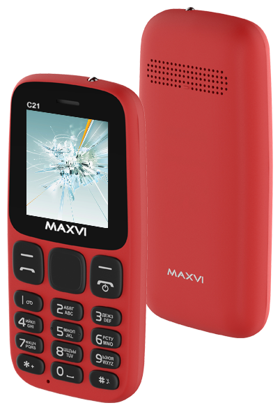 Купить Мобильный телефон Телефон MAXVI C21 Red