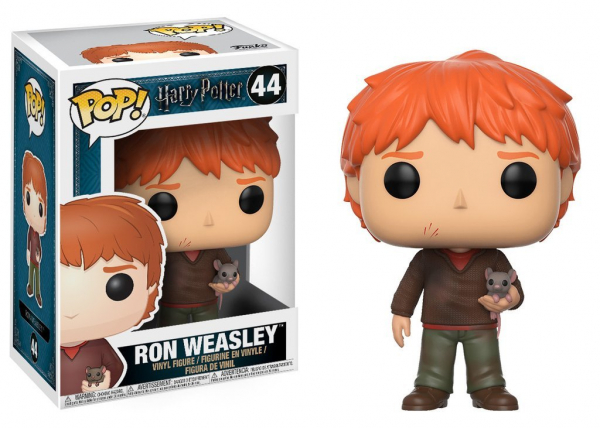 Купить Фигурка Funko POP! Vinyl: Harry Potter: Ron Weasley w/ Scabbers 14938 (Fun548)