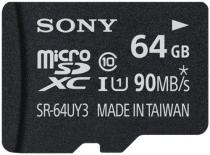 Купить Карта памяти SONY microSD UHS-1 CL10 64GB с адап AO01-MCA13-SN99-014 R90 (SR-64UY3A)