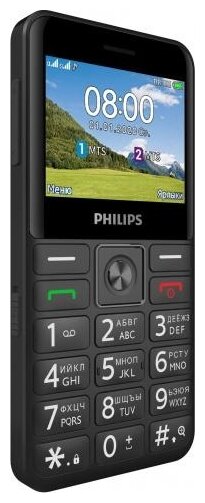Купить Телефон Philips Xenium E207, черный