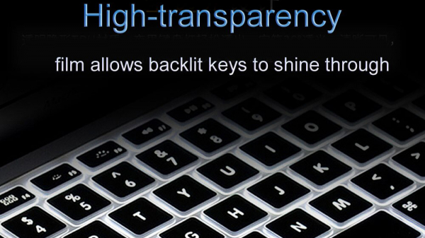 Купить Накладка на клавиатуру Wiwu Keyboard Protector USA для MacBook Pro 13 2020 (A2338, A2289) /16 2020 (Clear)