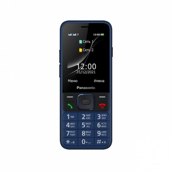 Купить Мобильный телефон Телефон Panasonic KX-TF200 синий