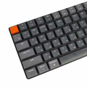 Купить Беспроводная механическая ультратонкая клавиатура Keychron K3, 84 клавиши, White LED подстветка, Brown Switch