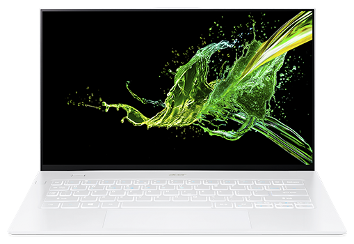 Купить Ноутбук Acer Swift SF714-52T-76X9 14.0" FullHD/Intel Core i7 8500Y/16Gb/512Gb SSD/Win10 Pro White (NX.HB4ER.003)